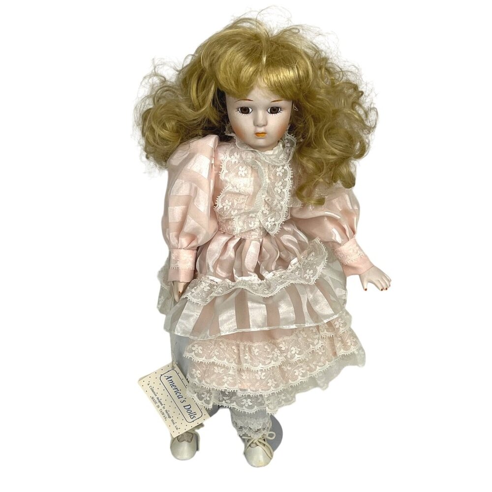 Heritage Mint Limited Country Collection Porcelain Vintage Doll